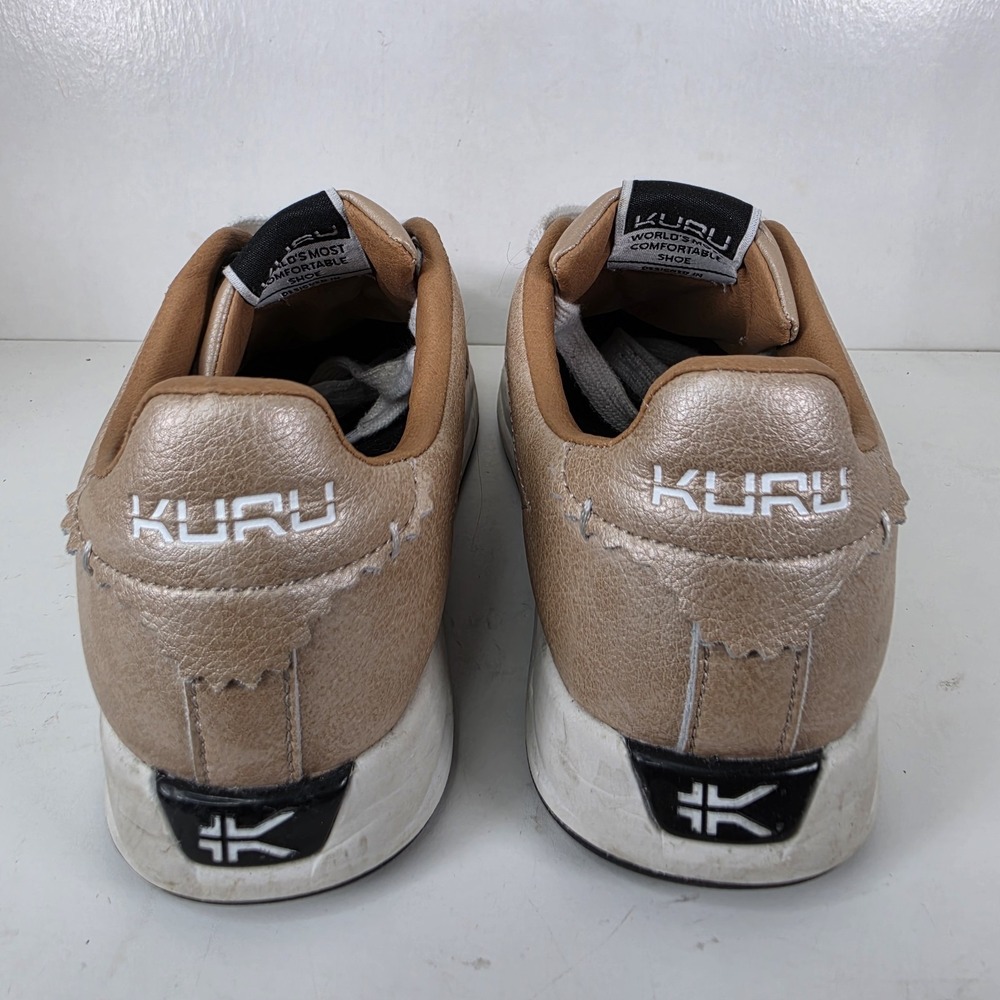 Kuru Roam Classic Court Womens Size 6 Beige Bronze Athletic Shoes Sneakers - Picture 4 of 8